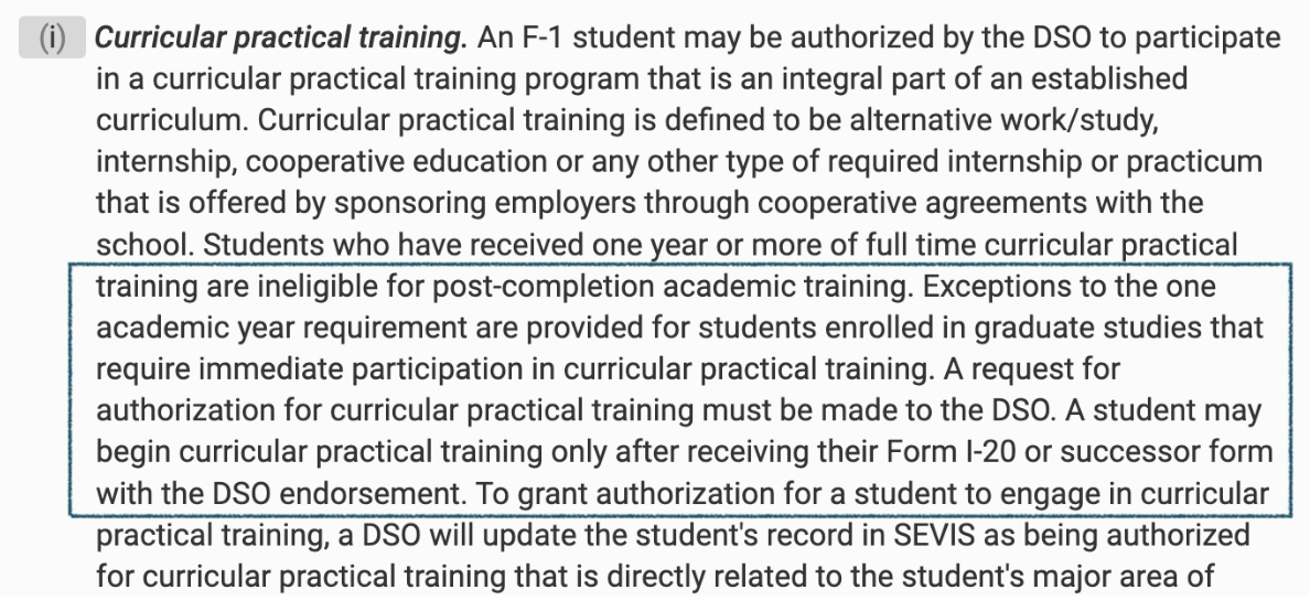 CFR Day-1 CPT Legitimacy 